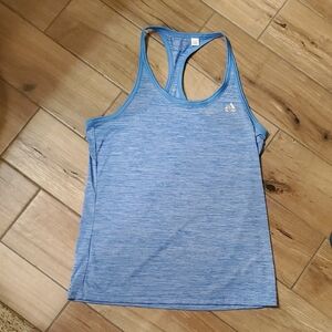 Adidas Blue Heather Racerback Tank